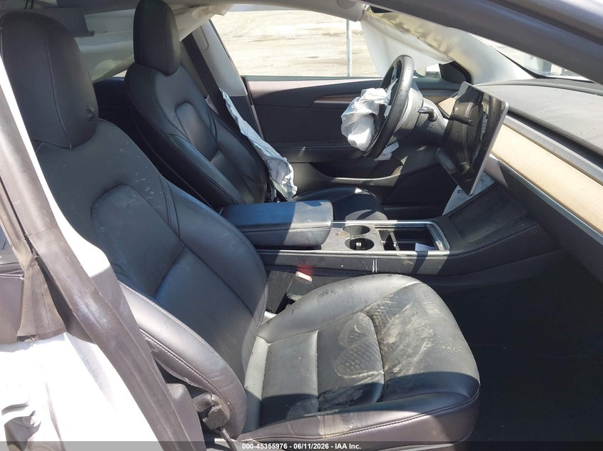 2022 Tesla Model 3 VIN 5YJ3E1EB5NF168420 IAAI salvage auction — FRONT END, Salvage (California), sold $4,300 on 2026-08-02 (photo 5)