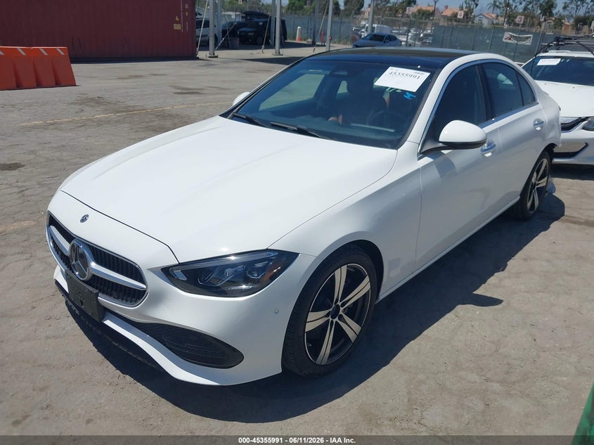 2025 Mercedes-benz VIN W1KAF4GB2SR238809 IAAI salvage auction — REAR END, Salvage (California), sold $20,900 on 2026-07-10 (photo 2)