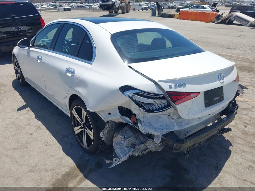2025 Mercedes-benz VIN W1KAF4GB2SR238809 IAAI salvage auction — REAR END, Salvage (California), sold $20,900 on 2026-07-10 (photo 3)