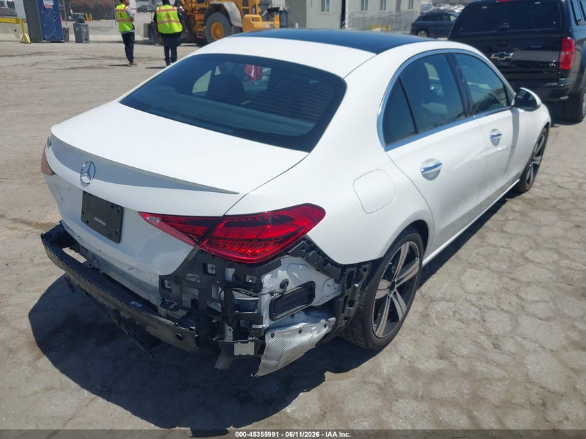 2025 Mercedes-benz VIN W1KAF4GB2SR238809 IAAI salvage auction — REAR END, Salvage (California), sold $20,900 on 2026-07-10 (photo 4)