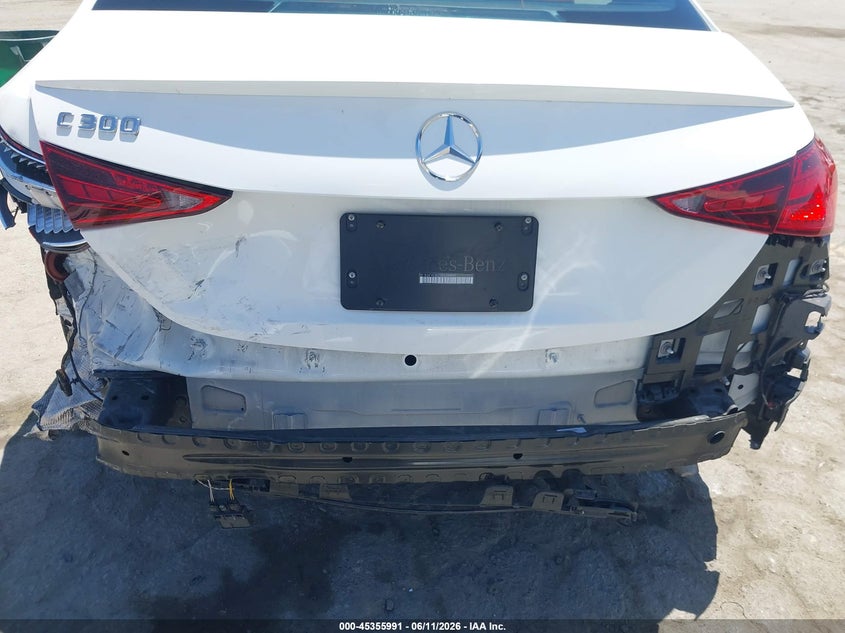 2025 Mercedes-benz VIN W1KAF4GB2SR238809 IAAI salvage auction — REAR END, Salvage (California), sold $20,900 on 2026-07-10 (photo 6)