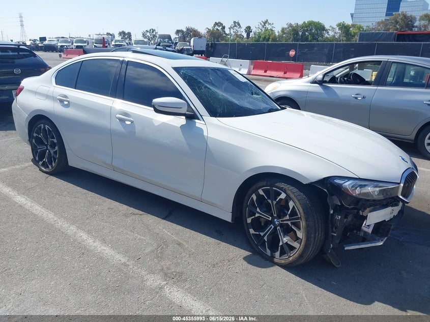 2025 BMW 3er VIN 3MW69CW02S8F69706 — IAAI salvage auction photo