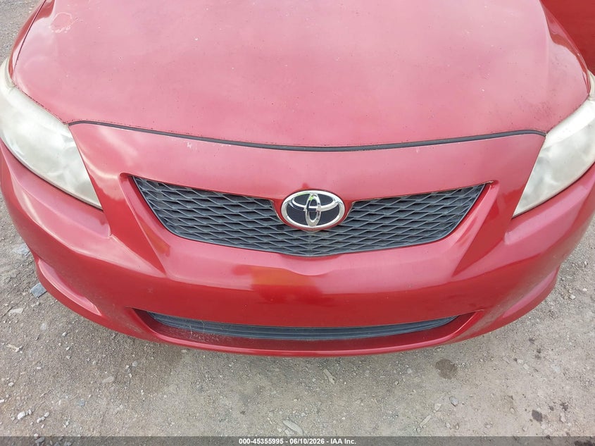2009 Toyota Corolla VIN JTDBL40E09J019500 IAAI salvage auction — NORMAL WEAR, Clear (Tennessee), sold $1,350 on 2026-07-15 (photo 6)