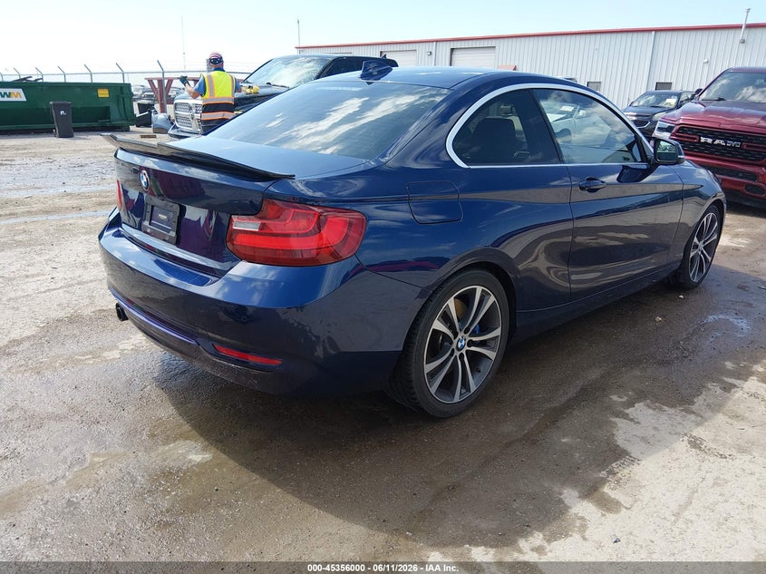 2015 BMW VIN WBA1F5C53FV257041 IAAI salvage auction — LEFT FRONT, Salvage Title, sold $2,600 on 2026-08-14 (photo 4)