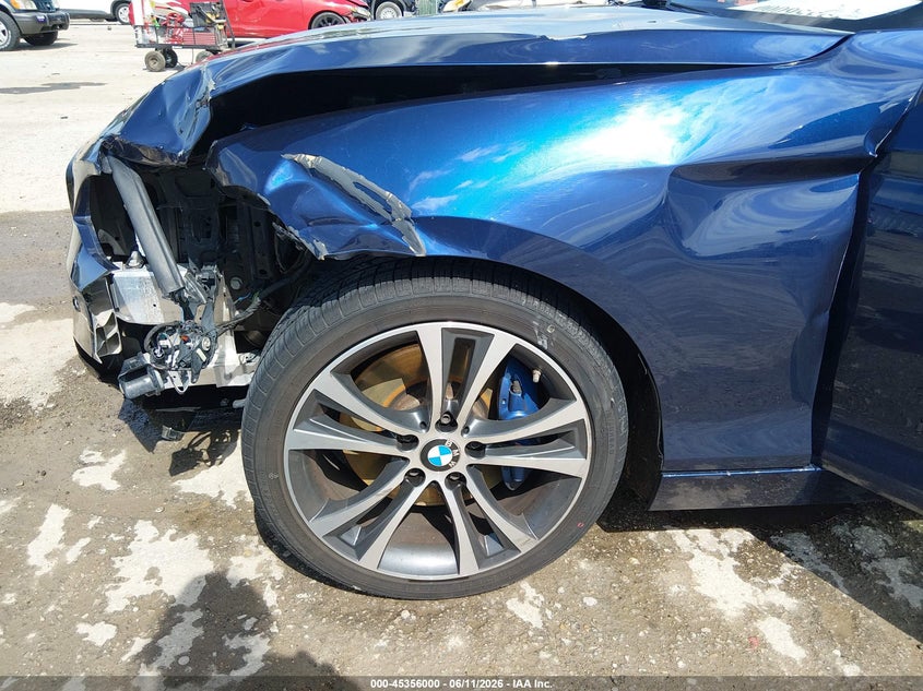 2015 BMW VIN WBA1F5C53FV257041 IAAI salvage auction — LEFT FRONT, Salvage Title, sold $2,600 on 2026-08-14 (photo 6)