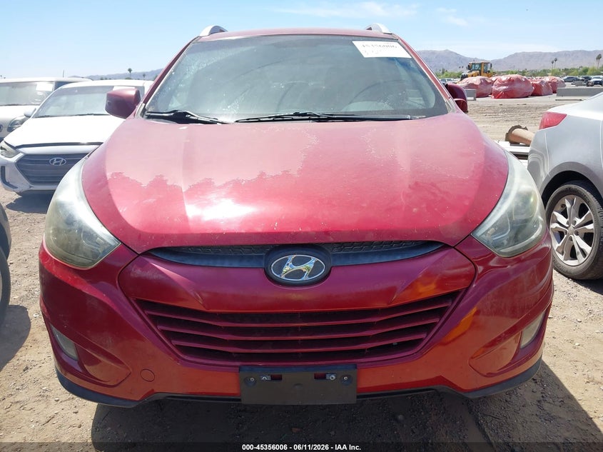 2014 Hyundai Tucson VIN KM8JU3AG0EU873541 IAAI salvage auction — NORMAL WEAR, Restored (Arizona), sold $1,050 on 2026-07-14 (photo 6)