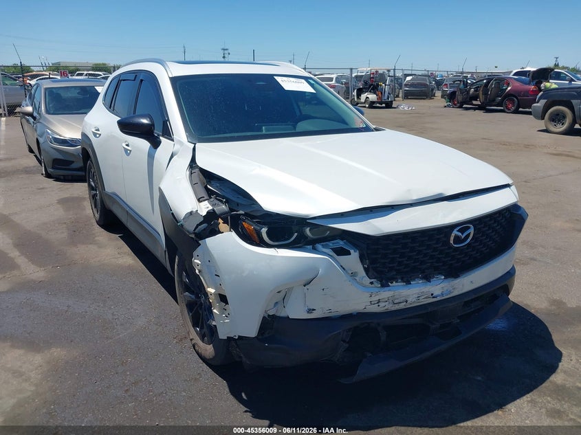 2025 Mazda Cx-50 VIN 7MMVABDM8SN310317 IAAI salvage auction — RIGHT FRONT, Salvage (California), sold $9,150 on 2026-07-22 (photo 1)