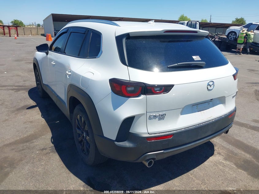 2025 Mazda Cx-50 VIN 7MMVABDM8SN310317 IAAI salvage auction — RIGHT FRONT, Salvage (California), sold $9,150 on 2026-07-22 (photo 3)