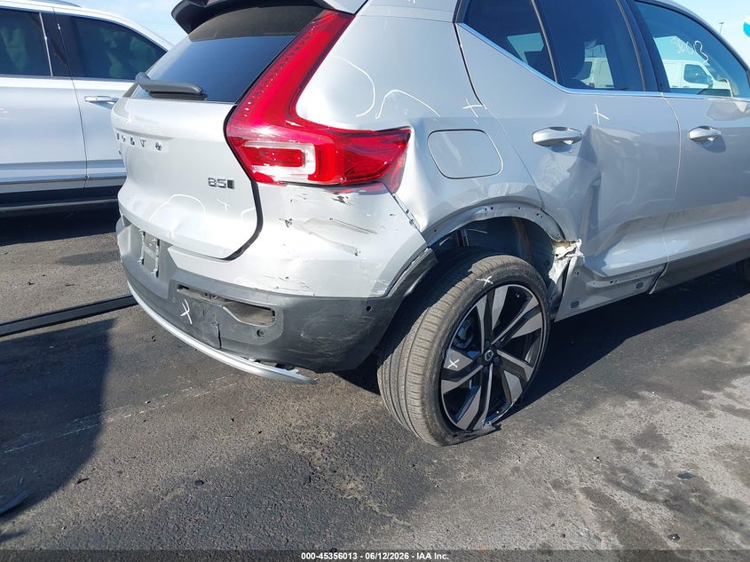 2024 Volvo Xc40 VIN YV4L12UF4R2359600 IAAI salvage auction — REAR END, Salvage Title, sold $8,600 on 2026-07-24 (photo 6)