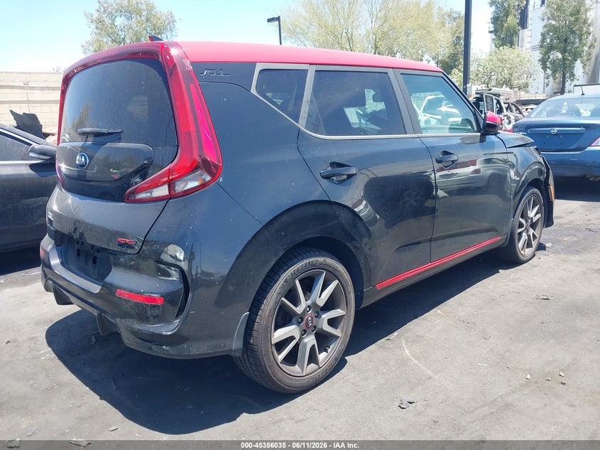 2020 Kia Soul VIN KNDJ63AU7L7095464 IAAI salvage auction — FRONT END, Salvage Title, sold $2,200 on 2026-07-31 (photo 4)