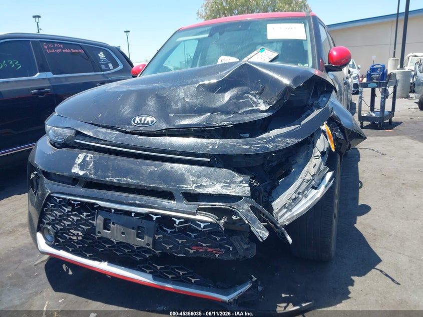 2020 Kia Soul VIN KNDJ63AU7L7095464 IAAI salvage auction — FRONT END, Salvage Title, sold $2,200 on 2026-07-31 (photo 6)