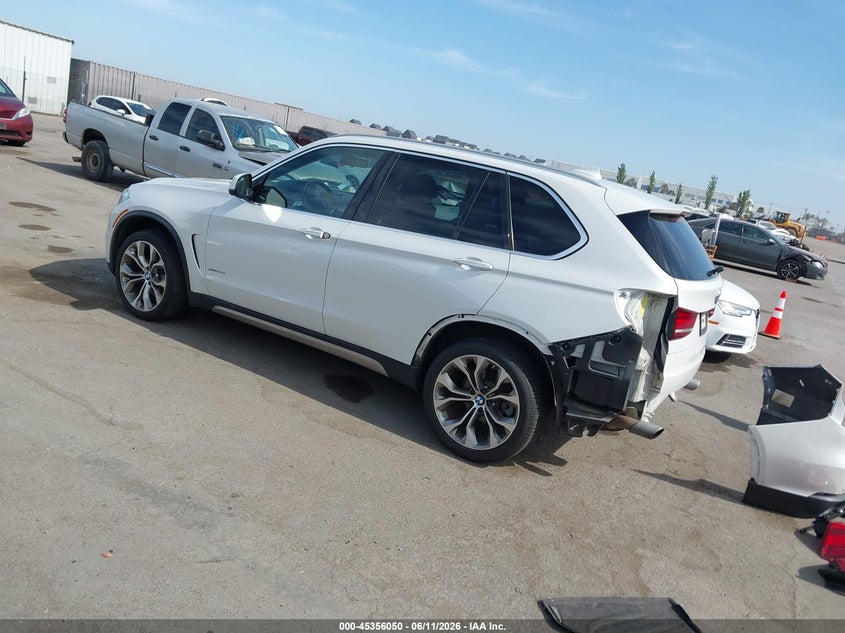 2015 BMW X5 VIN 5UXKR0C51F0P12191 IAAI salvage auction — REAR END, Salvage (California), sold $5,500 on 2026-07-05 (photo 3)