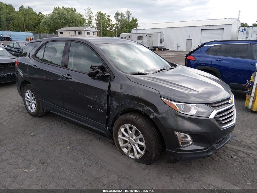 2018 Chevrolet Equinox VIN 2GNAXREVXJ6335663 IAAI salvage auction — RIGHT FRONT, Salvage (Pennsylvania), sold $2,150 on 2026-07-25 (photo 1)
