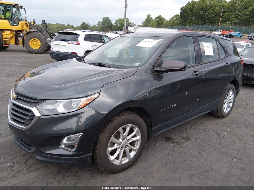 2018 Chevrolet Equinox VIN 2GNAXREVXJ6335663 IAAI salvage auction — RIGHT FRONT, Salvage (Pennsylvania), sold $2,150 on 2026-07-25 (photo 2)