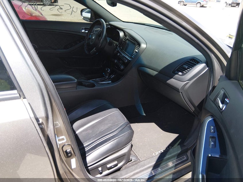 2015 Kia Optima VIN 5XXGR4A67FG452713 IAAI salvage auction — NORMAL WEAR, Clear (Washington), sold $725 on 2026-07-15 (photo 5)