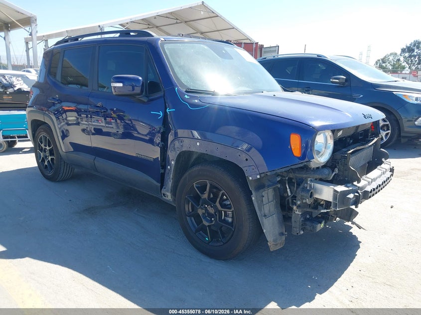 2020 Jeep Renegade VIN ZACNJABB9LPL51153 IAAI salvage auction — FRONT & REAR, Salvage Title, sold $2,600 on 2026-07-15 (photo 1)
