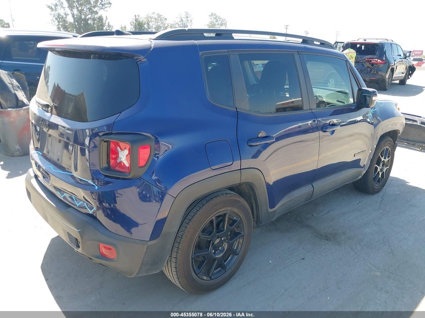 2020 Jeep Renegade VIN ZACNJABB9LPL51153 IAAI salvage auction — FRONT & REAR, Salvage Title, sold $2,600 on 2026-07-15 (photo 4)