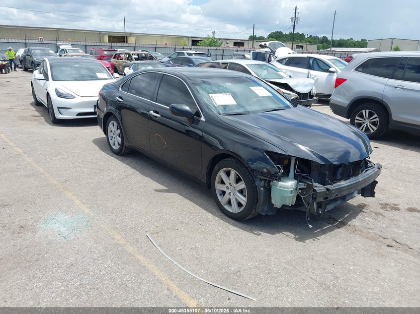 2009 Lexus Es 350 VIN JTHBJ46G092309145 IAAI salvage auction — FRONT END, Salvage (Texas), sold $1,050 on 2026-07-15 (photo 1)