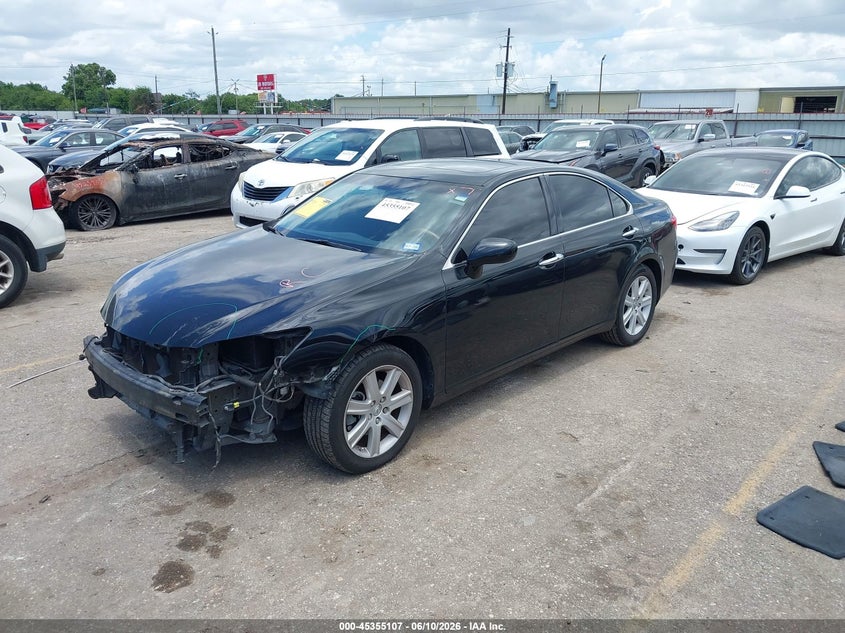 2009 Lexus Es 350 VIN JTHBJ46G092309145 IAAI salvage auction — FRONT END, Salvage (Texas), sold $1,050 on 2026-07-15 (photo 2)