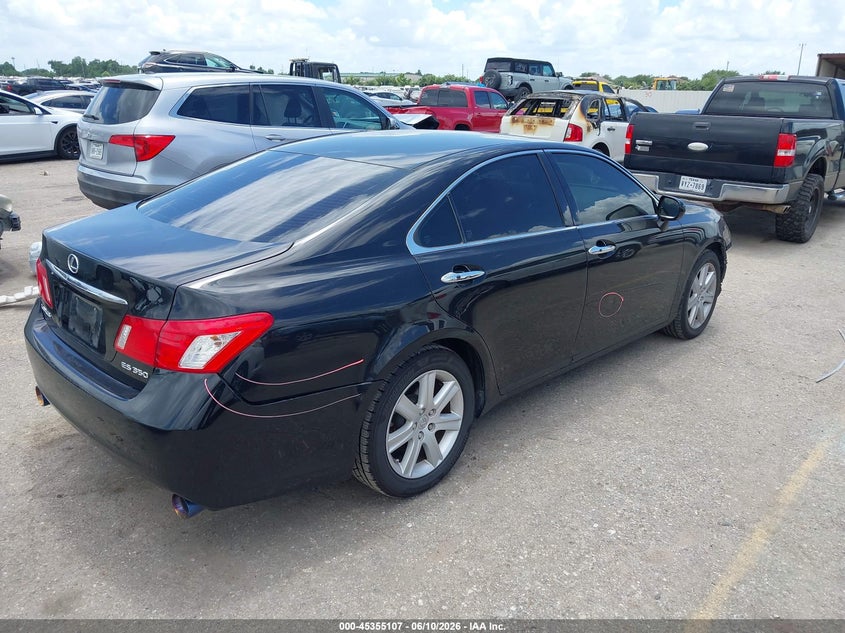 2009 Lexus Es 350 VIN JTHBJ46G092309145 IAAI salvage auction — FRONT END, Salvage (Texas), sold $1,050 on 2026-07-15 (photo 4)