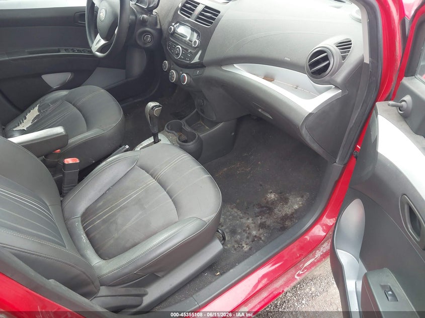 2013 Chevrolet Spark VIN KL8CB6S91DC597145 IAAI salvage auction — FRONT END, Junk (Oklahoma), sold $350 on 2026-07-14 (photo 5)