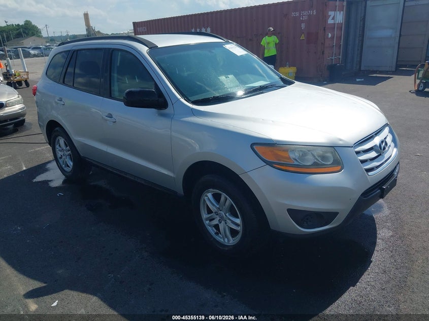 2011 Hyundai Santa fe VIN 5XYZG3AB7BG004869 IAAI salvage auction — HAIL, Repossessed (Missouri), sold $750 on 2026-07-14 (photo 1)