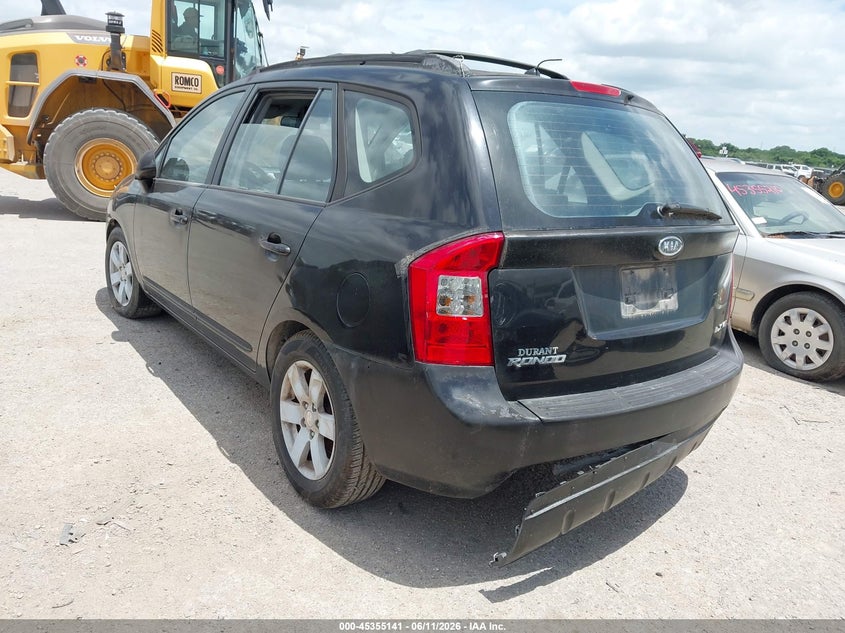 2007 Kia Rondo VIN KNAFG526977082393 IAAI salvage auction — NORMAL WEAR, Original (Texas), sold $300 on 2026-07-14 (photo 3)