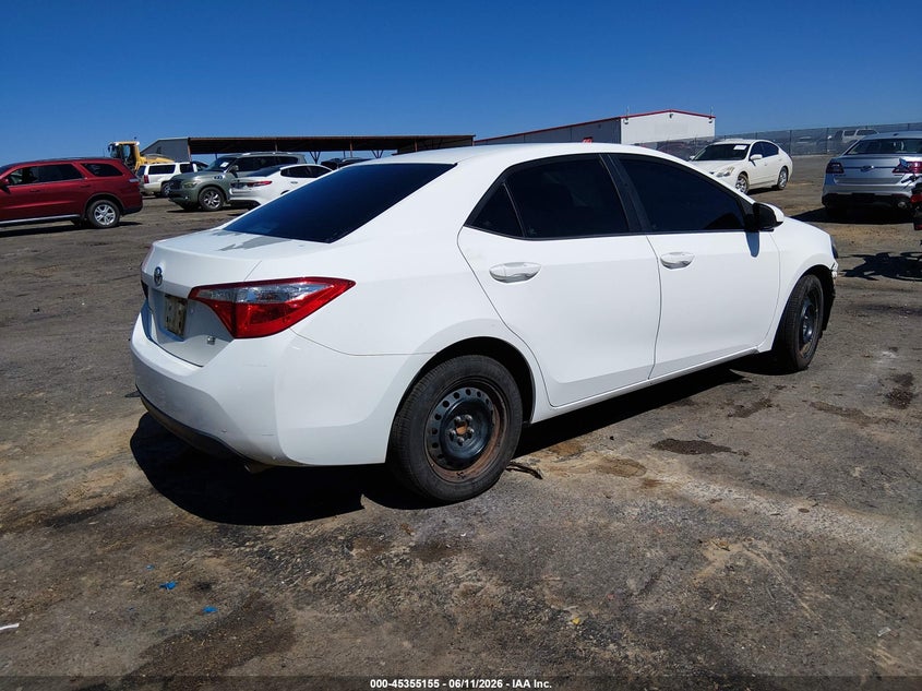 2016 Toyota Corolla VIN 5YFBURHE9GP431213 IAAI salvage auction — FRONT END, Salvage (Mississippi), sold $1,800 on 2026-07-08 (photo 4)