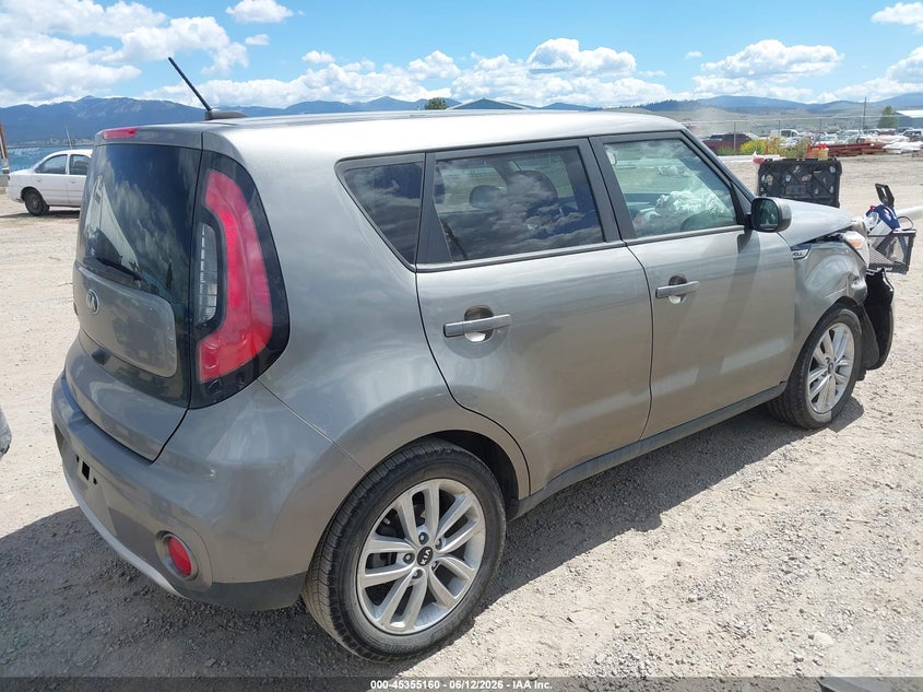 2017 Kia Soul VIN KNDJP3A59H7410813 IAAI salvage auction — FRONT END, Salvage (Montana), sold $175 on 2026-07-22 (photo 4)