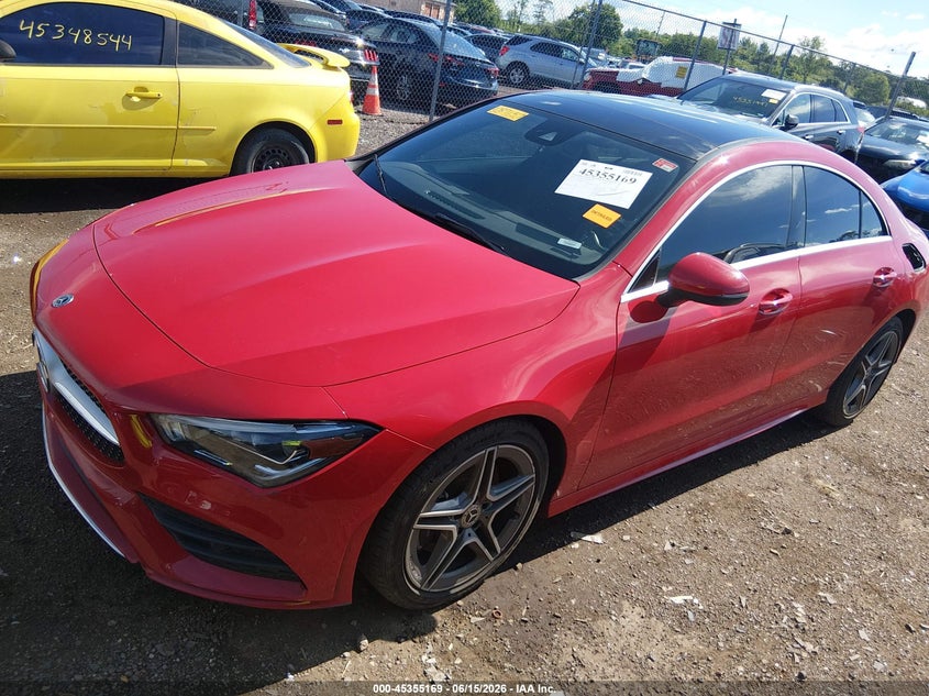 2020 Mercedes-benz Cla-klasse VIN W1K5J4HB8LN087157 IAAI salvage auction — FRONT END, Salvage (Ohio), sold $9,050 on 2026-07-09 (photo 2)