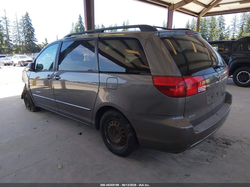 2005 Toyota Sienna VIN 5TDZA23C95S275814 IAAI salvage auction — FRONT END, Bill Of Sale (Washington), sold $325 on 2026-07-22 (photo 3)