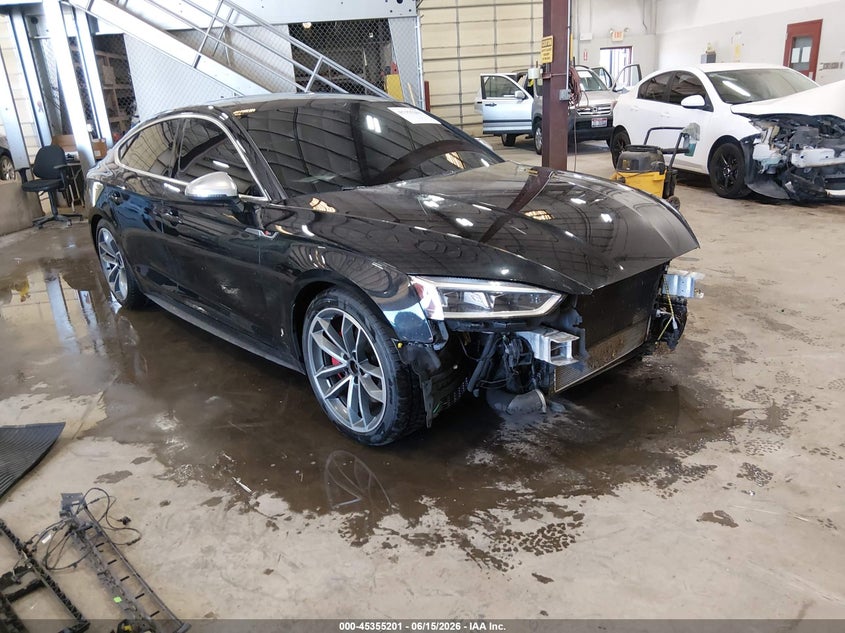 2018 Audi S5 VIN WAUC4CF55JA030514 — IAAI salvage auction photo