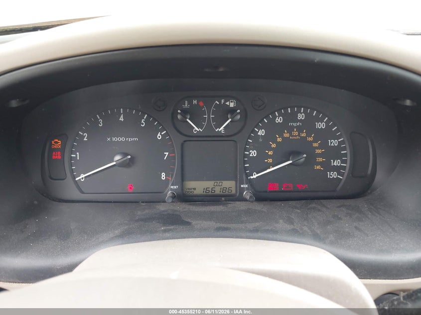 2004 Kia Optima VIN KNAGD126645294519 IAAI salvage auction — NORMAL WEAR, Original (Texas), sold $275 on 2026-07-21 (photo 7)
