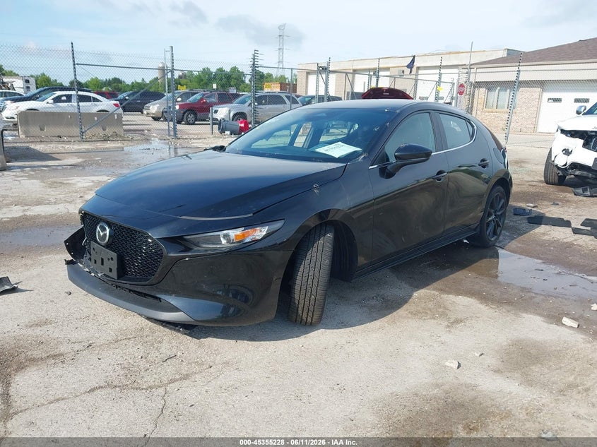 2024 Mazda 3 VIN JM1BPAKM6R1713017 IAAI salvage auction — RIGHT SIDE, Clear Claim Paid (Wisconsin), sold $375 on 2026-07-28 (photo 2)