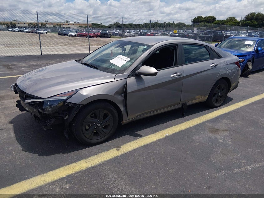 2023 Hyundai Elantra VIN KMHLM4AG3PU628606 IAAI salvage auction — LEFT FRONT, Certificate Of Destruction (Florida), sold $4,000 on 2026-07-30 (photo 2)