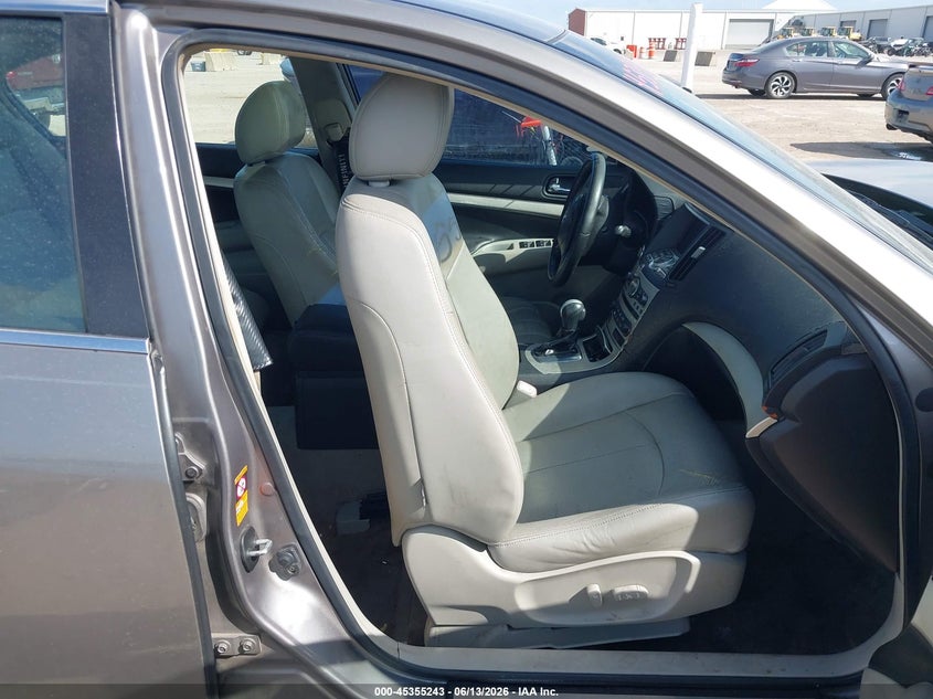 2008 Infiniti G35 VIN JNKBV61E18M218104 IAAI salvage auction — FRONT END, Salvage (Texas), sold $450 on 2026-07-15 (photo 5)