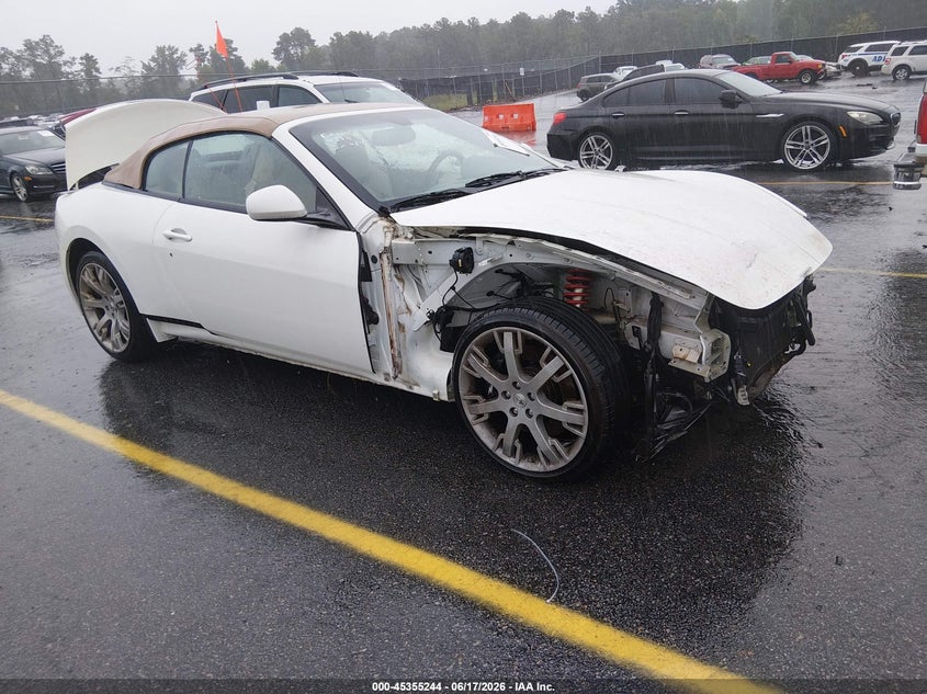 2015 Maserati Granturismo VIN ZAM45VMA5F0146546 IAAI salvage auction — FRONT END, Salvage (South Carolina), sold $3,650 on 2026-07-08 (photo 1)