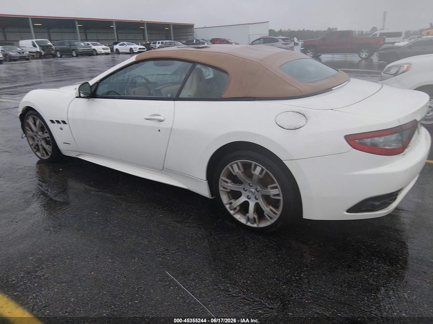 2015 Maserati Granturismo VIN ZAM45VMA5F0146546 IAAI salvage auction — FRONT END, Salvage (South Carolina), sold $3,650 on 2026-07-08 (photo 3)