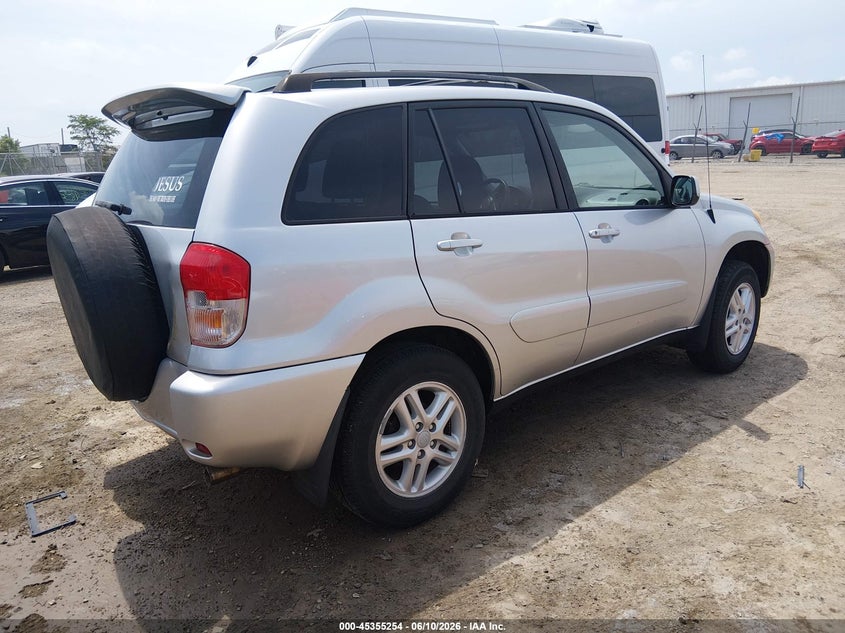 2003 Toyota Rav 4 VIN JTEGH20VX30089574 IAAI salvage auction — NORMAL WEAR, Clear (Illinois), sold $600 on 2026-07-22 (photo 4)