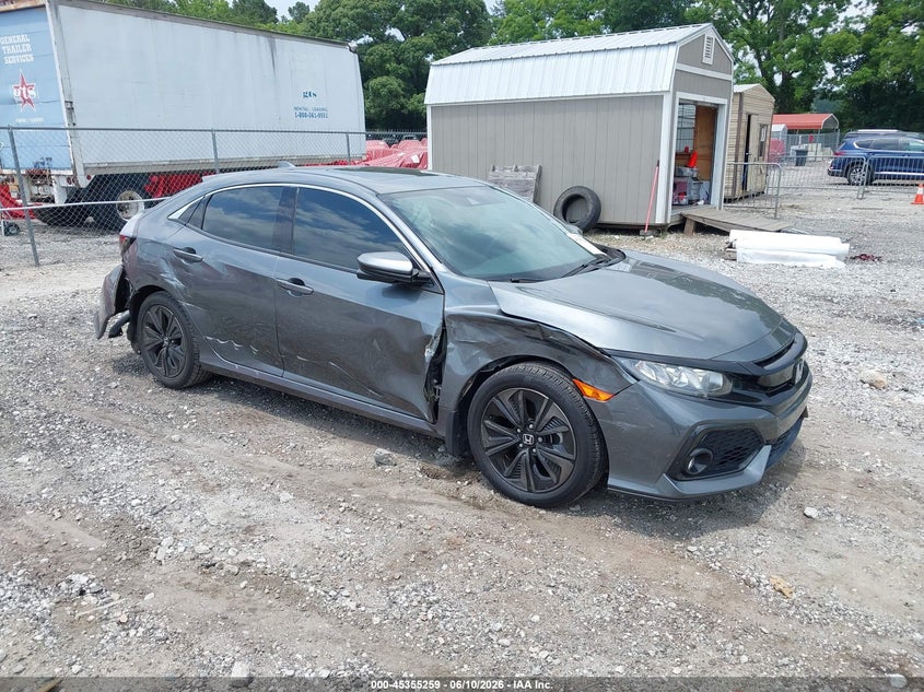 2019 Honda Civic VIN SHHFK7H60KU210543 IAAI salvage auction — SIDE, Salvage (Georgia), sold $5,400 on 2026-07-09 (photo 1)