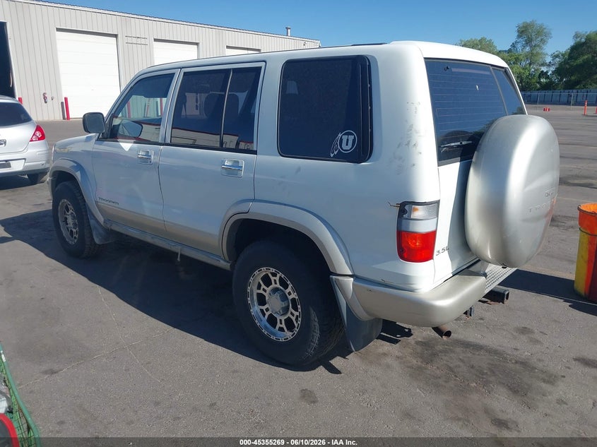 2000 Isuzu Trooper VIN JACDJ58X5Y7J01954 IAAI salvage auction — NORMAL WEAR, Clear (Utah), sold $400 on 2026-07-09 (photo 3)