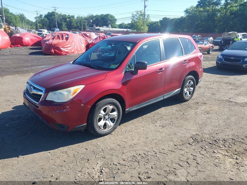 2014 Subaru Forester VIN JF2SJAAC9EH405515 IAAI salvage auction — SIDE, Salvage (Idaho), sold $25 on 2026-07-22 (photo 2)
