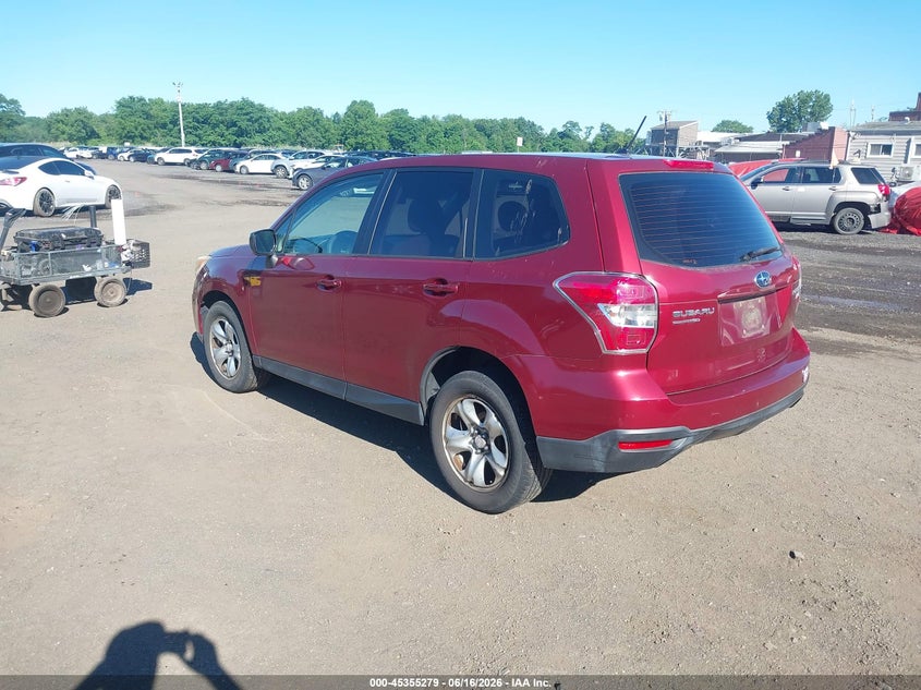 2014 Subaru Forester VIN JF2SJAAC9EH405515 IAAI salvage auction — SIDE, Salvage (Idaho), sold $25 on 2026-07-22 (photo 3)