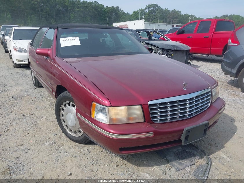 1998 Cadillac Deville VIN 1G6KD54Y7WU751272 IAAI salvage auction — NORMAL WEAR, Clear (Georgia), sold $350 on 2026-07-07 (photo 1)