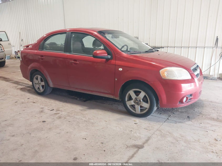 2007 Chevrolet Aveo VIN KL1TG56647B137790 IAAI salvage auction — SIDE, Salvage (Iowa), sold $425 on 2026-07-07 (photo 1)