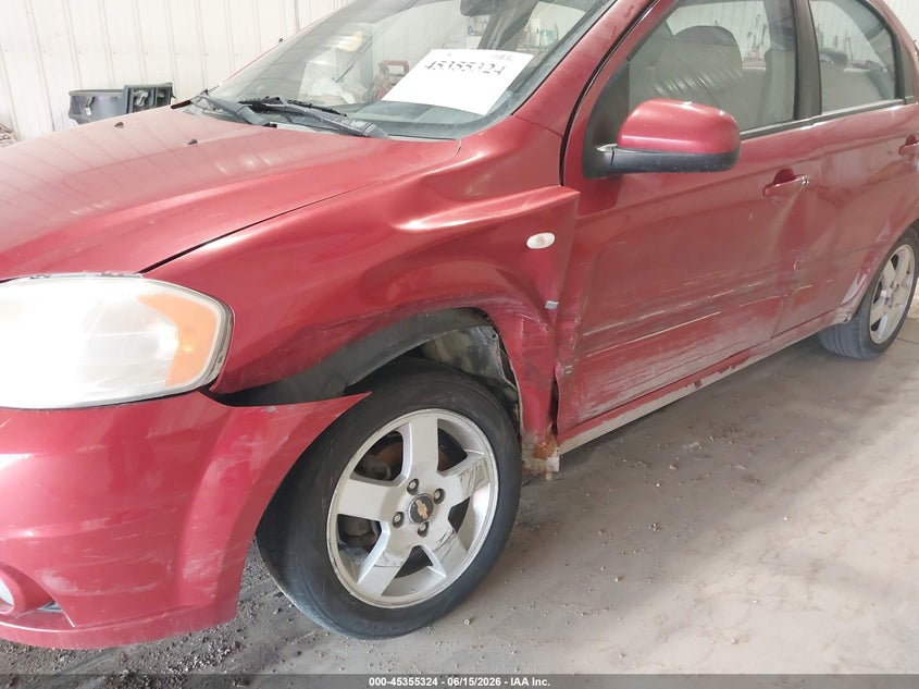 2007 Chevrolet Aveo VIN KL1TG56647B137790 IAAI salvage auction — SIDE, Salvage (Iowa), sold $425 on 2026-07-07 (photo 6)