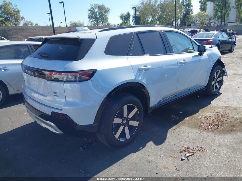 2026 Honda Prologue VIN 3GPKHXRJ9TS505293 IAAI salvage auction — RIGHT FRONT, Salvage Title, sold $9,250 on 2026-07-31 (photo 4)