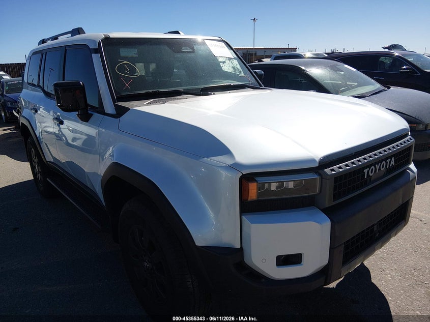 2024 Toyota Land cruiser VIN JTEABFAJ8RK006781 IAAI salvage auction — LEFT FRONT, Salvage (Colorado), sold $40,450 on 2026-07-13 (photo 1)