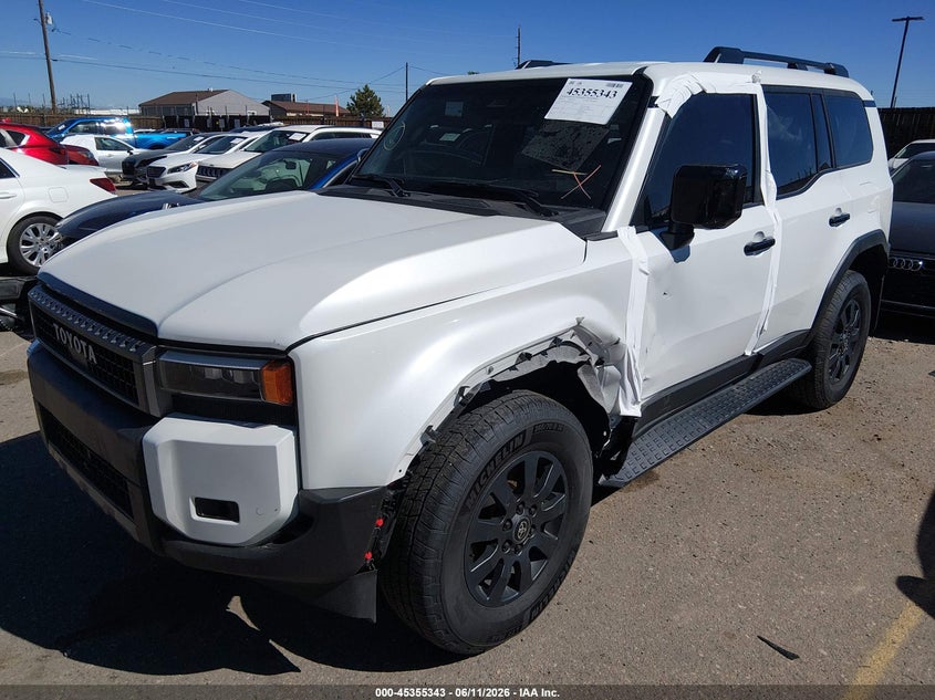 2024 Toyota Land cruiser VIN JTEABFAJ8RK006781 IAAI salvage auction — LEFT FRONT, Salvage (Colorado), sold $40,450 on 2026-07-13 (photo 2)