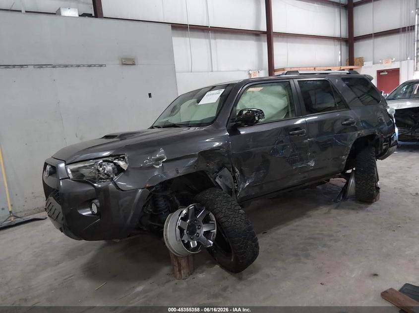 2015 Toyota 4runner VIN JTEBU5JR0F5240048 IAAI salvage auction — LEFT SIDE, Salvage (California), sold $5,100 on 2026-07-24 (photo 2)